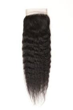 Load image into Gallery viewer, 4x4 HD  LACE CLOSURE PERUVIAN VIRGIN HAIR  (NATURAL COLOR)