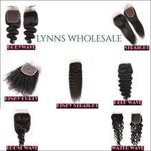 Load image into Gallery viewer, 4X4 BRAZILIAN VIRGIN HAIR HD LACE CLOSURE (NATURAL COLOR)