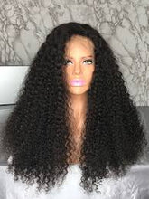 Load image into Gallery viewer, BRAZILIAN LACE CLOSURE WIGS KINKY CURLY, KINKY STRAIGHT, WATER WAVE