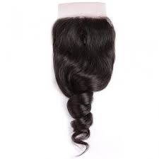 4x4 HD  LACE CLOSURE PERUVIAN VIRGIN HAIR  (NATURAL COLOR)