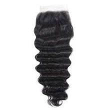 Load image into Gallery viewer, 4X4 BRAZILIAN VIRGIN HAIR HD LACE CLOSURE (NATURAL COLOR)

